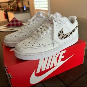 CHEETAH NIKE COURT LOW